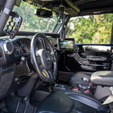 Knuckle Handle & Mirror Package For Aftermarket Roll Cage and UTV - CMM Offroad