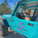 Knuckle Handle & Mirror Package For Aftermarket Roll Cage and UTV - CMM Offroad