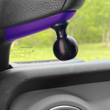 A-Pillar Ball Mount Solution for 2024+ Jeep Wrangler JL & Jeep Gladiator
